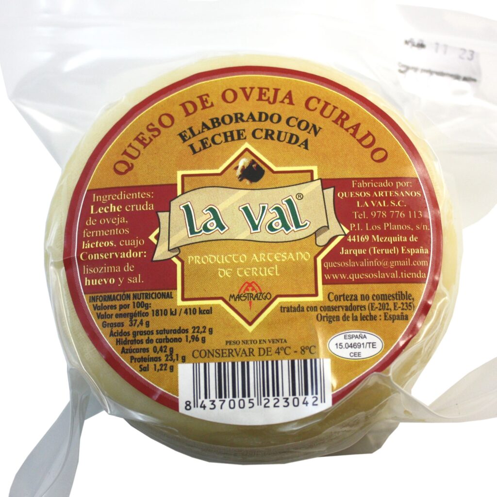 Queso La Val Curado