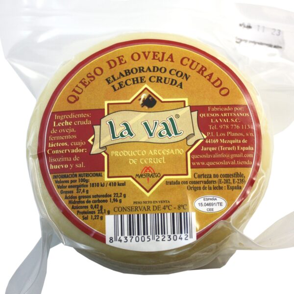 Queso La Val Curado