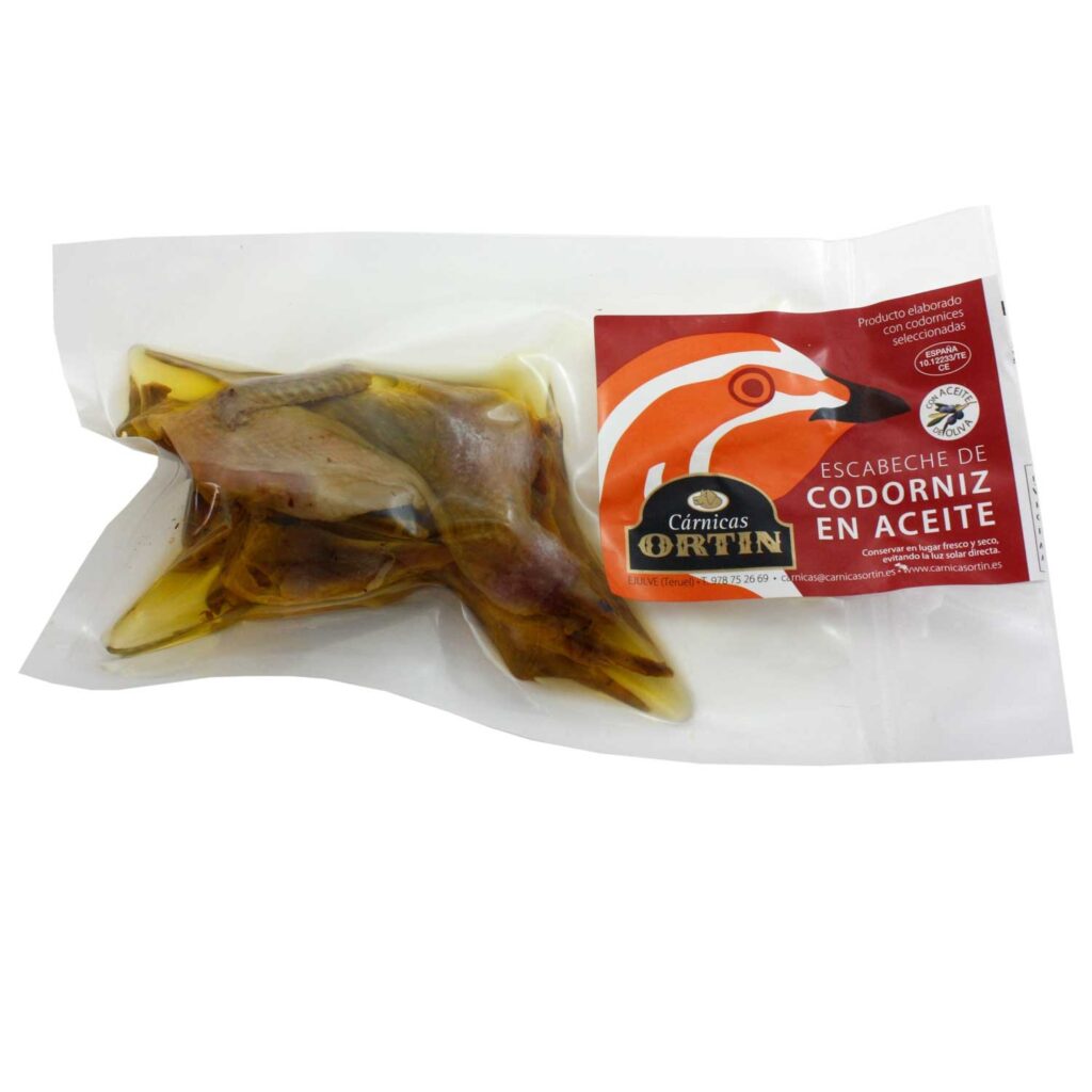 Codorniz en Aceite