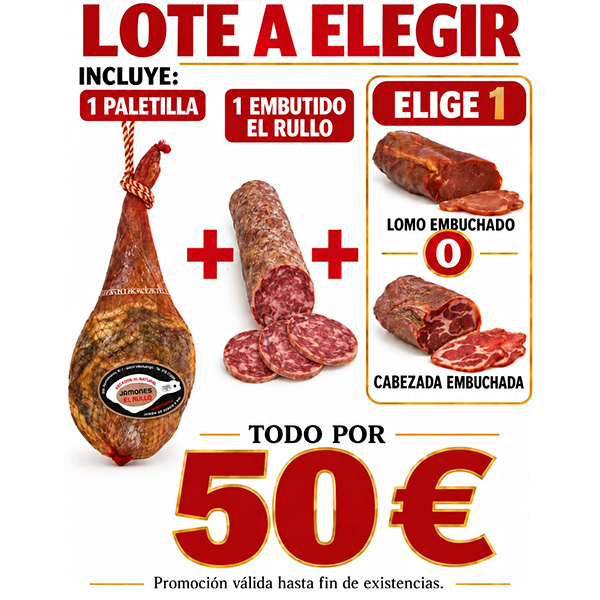 Lote a elegir por 50 €
